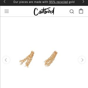 Catbird Sparkler Earrings - pair